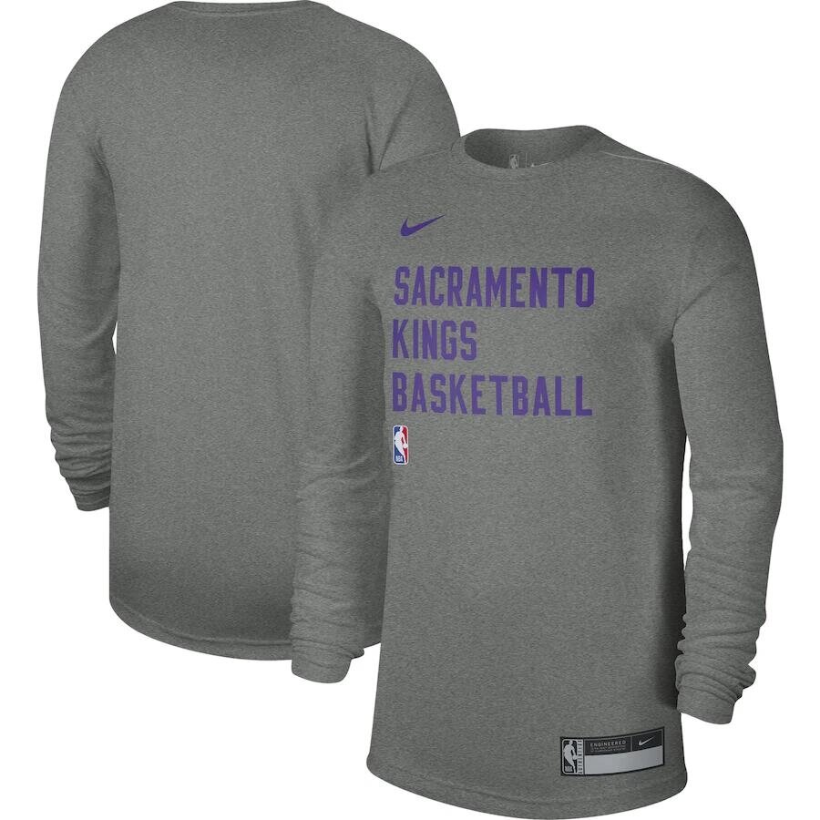 Men's Sacramento Kings Thunder Nike Practice Legend Performance Long Sleeve T-Shirt від компанії Basket Family - фото 1