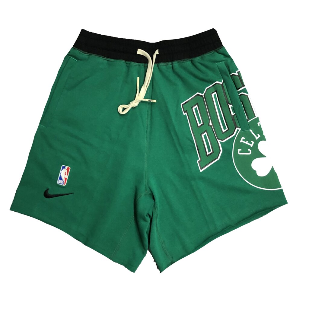 Молодіжні флісові шорти NBA Boston Celtics Nike Courtside Green від компанії Basket Family - фото 1