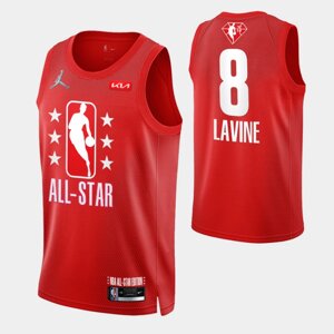 Баскетбольна джерси All-Star 2022 Jordan NBA №8 Zach LaVine print
