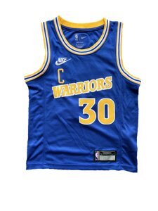 Дитячі баскетбольні джерсі Nike NBA клуб Golden State Warriors №30 Steph Curry Тайланд Blue