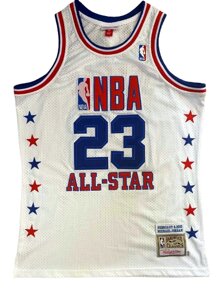 Баскетбольна джерсі New Collection All-Star Hardwood Classics Chicago Bulls NBA Michael Jordan №23 white в Одеській області от компании Basket Family