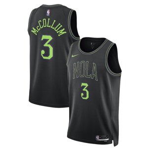 Баскетбольна джерсі Nike NBA New Orleans Pelicans №3 CJ McCollum black print