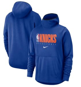 Толстовки New York Knicks Nike Blue