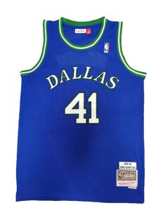 Баскетбольна джерсі NBA Dallas Mavericks №41 Dirk Nowitzki blue