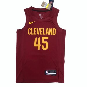 Баскетбольна джерси Nike NBA Cleveland Cavaliers №45 Donovan Mitchell Brown Print