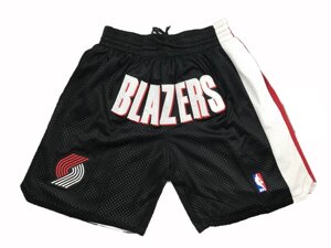Шорти Portland Trail Blazers Just Don black в Одеській області от компании Basket Family