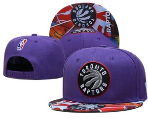 Баскетбольні снепбеки NBA Toronto Raptors Purple