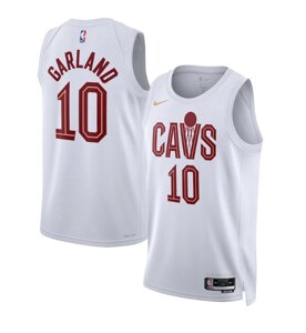 Баскетбольна форма Nike NBA Cleveland Cavaliers №10 Darius Garland white print