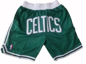 Шорти Boston Celtics Just Don зелені