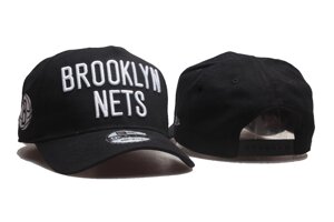 Баскетбольні бейсболки NBA Brooklyn Nets Black