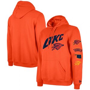 Толстовки Oklahoma City Thunder Nike 2024 orange