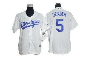 Бейсбольна джерсі MLB Los Angeles Dodgers номера гравців 5,32,10,42,22,34 white