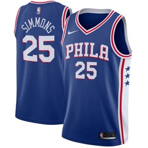 Баскетбольна форма Nike NBA Philadelphia 76ers Ben Simmons PHILA синя