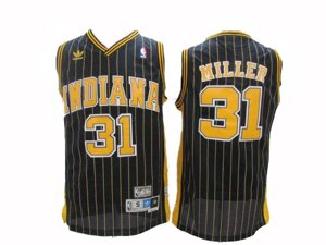 Баскетбольна джерсі Indiana Pacers №31 Reggie Miller чорна