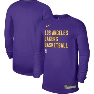 Men's Los Angeles Lakers Nike Practice Legend Performance Long Sleeve T-Shirt