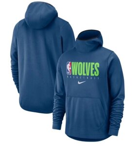 Толстовки Minnesota Timberwolves Nike Blue