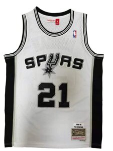 Баскетбольна джерсі NBA San Antonio Spurs №21 Tim Duncan White