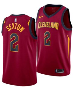 Баскетбольна форма Nike NBA Cleveland Cavaliers №2 Collin Sexton бордовая