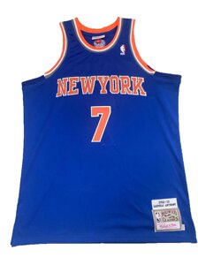 Баскетбольна джерсі NBA New Collection New York Knicks №7 Carmelo Anthony Blue