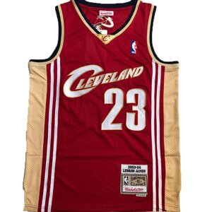 Баскетбольна джерсі New Collection Hardwood Classics NBA №23 LeBron James Red