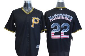 Бейсбольна джерсі MLB Pittsburgh Pirates номера гравців 6,27,22,21,27 black