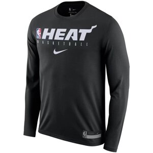 Men's Miami Heat Nike Black Practice Legend Performance Long Sleeve T-Shirt в Одеській області от компании Basket Family