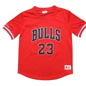 Баскетбольна футболка New Collection Hardwood Classics Chicago Bulls NBA Michael Jordan №23 red