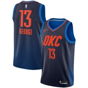 Баскетбольна форма Nike NBA Oklahoma City Thunder №13 Paul George dark blue