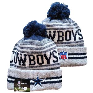 В'язані зимові шапки з логотипами NFL Dallas Cowboys