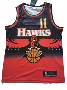 Баскетбольна джерсі Nike Atlanta Hawks №11 Trae Young black-red