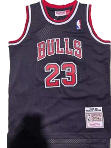 Баскетбольна джерсі Adidas NBA Chicago Bulls №23 Michael Jordan Black