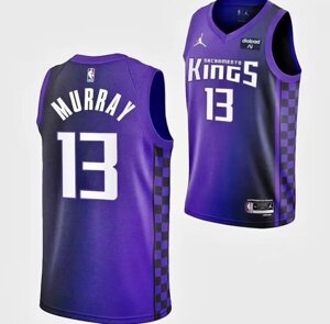 Баскетбольна джерсі Jordan NBA Sacramento Kings №13 Keegan Murray purple print