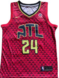Баскетбольна джерсі Nike NBA Atlanta Hawks №24 Bruno Fernando Red