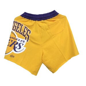 Молодіжні флісові шорти NBA Los Angeles Lakers Nike Courtside Yellow
