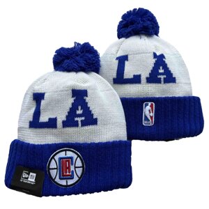 В'язані зимові шапки з логотипами NBA Los Angeles Clippers