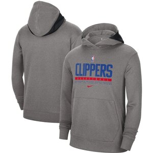 Толстовки Los Angeles Clippers Nike Grey