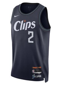 Баскетбольна форма Nike 2023-2024 Los Angeles Clippers №2 Kawhi Leonard Black Print