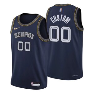 Баскетбольна джерсі NBA Memphis Grizzlies №00 Custom блакитна print