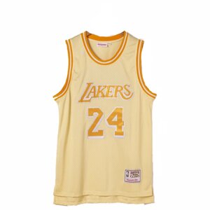 Баскетбольна джерсі Nike NBA 2021 Los Angeles Lakers №24 Kobe Bryant бежевий колір