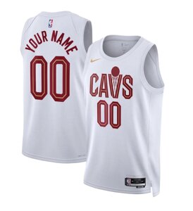 Баскетбольна форма Nike NBA Cleveland Cavaliers №00 You Name white print