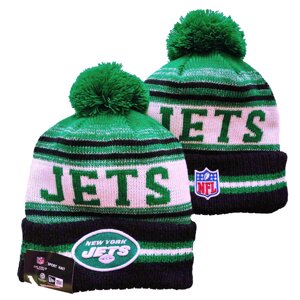 В'язані зимові шапки з логотипами NFL New York Jets