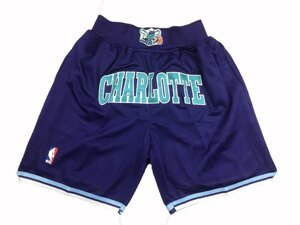 Шорти Charlotte Hornets Just Don blue