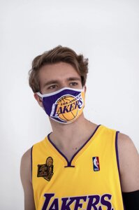 Захисні маски з логотипами команд NBA
