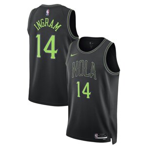 Баскетбольна джерсі Nike NBA New Orleans Pelicans №14 Brandon Ingram black print