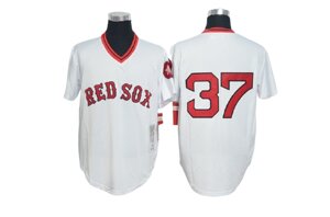 Бейсбольна джерсіMLB Boston Red Sox гравців 37,41,50,24,27,15 white