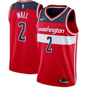 Баскетбольна джерсі Nike NBA Washington Wizards №2 John Wall червона