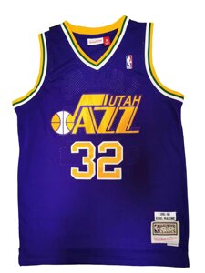 Баскетбольна джерсі NBA Utah Jazz №32 Karl Malone Purple