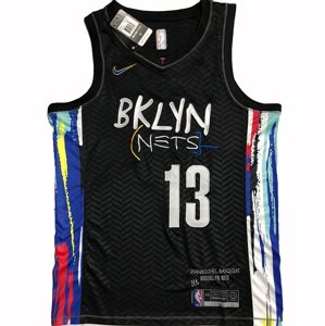 Баскетбольна джерсі 2021 Nike NBA New Collection Hardwood Classics Brooklyn Nets №13 James Harden black