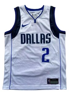 Дитячі баскетбольні джерсі Nike NBA клуб Dallas Mavericks №2 Kyrie Irving Тайланд White