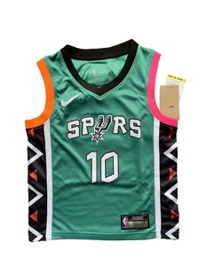 Дитячі баскетбольні джерсі Nike NBA клуб San Antonio Spurs Тайланд